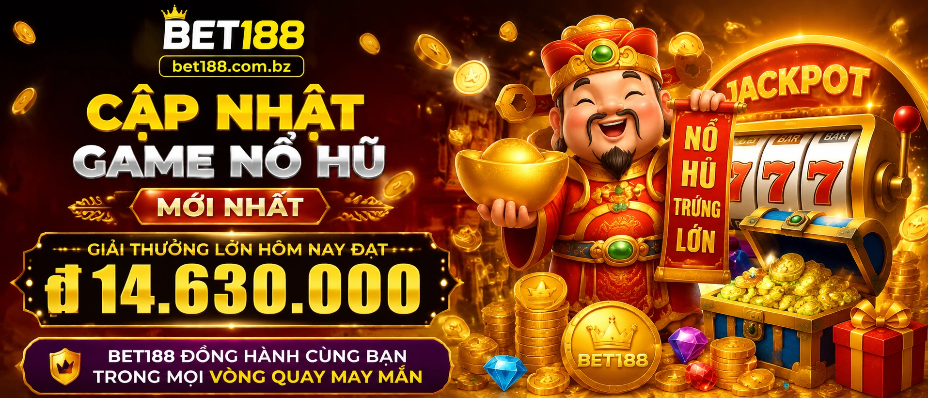 Danh mục Nổ Hũ bet188.com.bz với bố cục card rõ và dễ chọn trên mobile