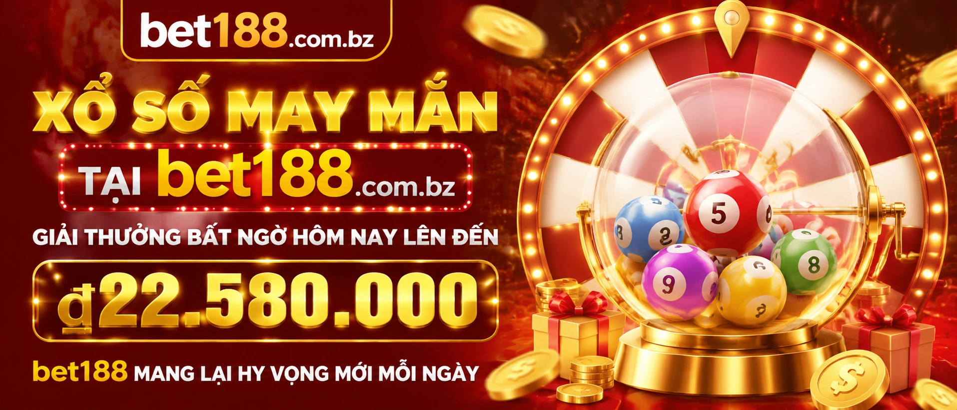 Xổ Số bet188 giao diện tra cứu kết quả theo khu vực